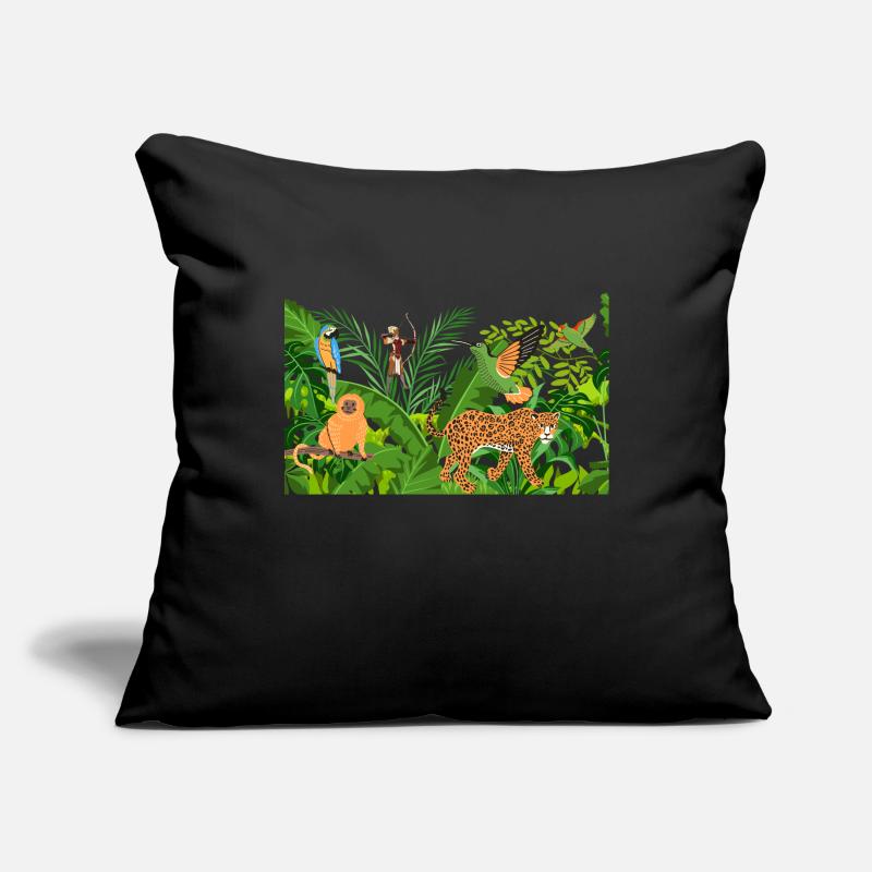 amazonie Housse de coussin décorative 45 x 45 cm