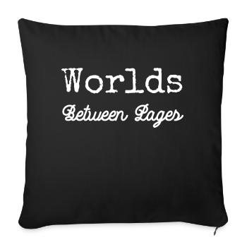 funny quote reading culture mental retreat - Sofa pillowcase 17,3'' x 17,3'' (45 x 45 cm) - black - Front