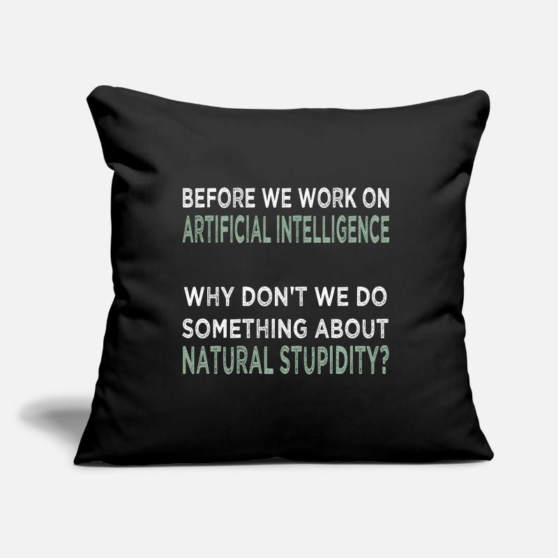 Artificial Intelligence Sofa pillowcase 17,3'' x 17,3'' (45 x 45 cm)