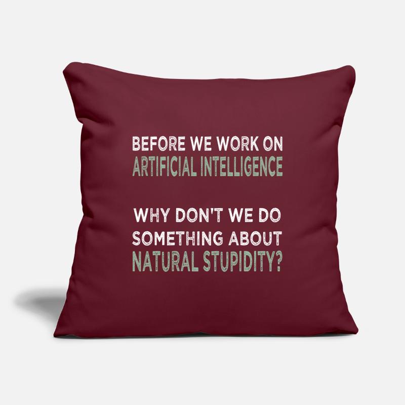 Artificial Intelligence Sofa pillowcase 17,3'' x 17,3'' (45 x 45 cm)