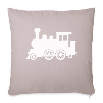 locomotive - Sofa pillowcase 17,3'' x 17,3'' (45 x 45 cm) - light taupe - Front