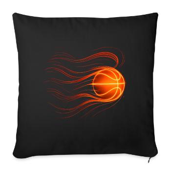 Basketball Basketball Player Gift Idea Baller Bball - Sofa pillowcase 17,3'' x 17,3'' (45 x 45 cm) - black - Front