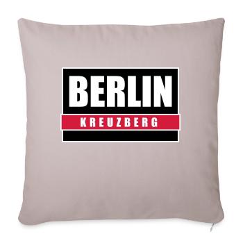 Berlin Kreuzberg capital Berlin T-shirts - Housse de coussin décorative 45 x 45 cm - taupe clair - Devant