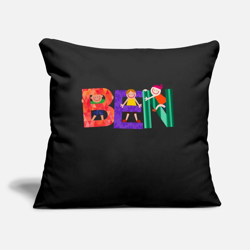Benoît Housse de coussin décorative 45 x 45 cm