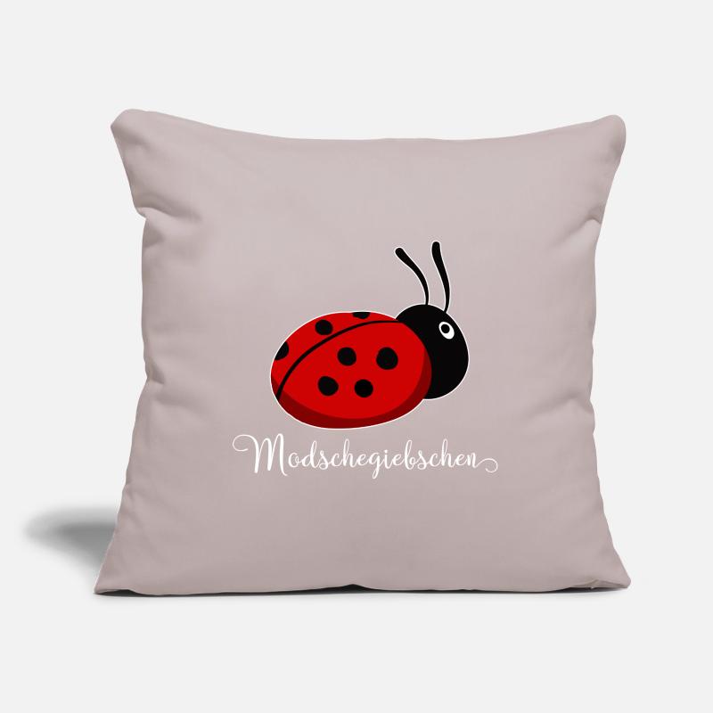 Modschegiebchen Ladybug Saxon Gift Idea Sofa pillowcase 17,3'' x 17,3'' (45 x 45 cm)