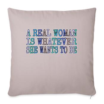 abortion is healthcare activism birthday - Sofa pillowcase 17,3'' x 17,3'' (45 x 45 cm) - light taupe - Front