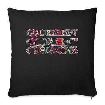 patriarchy women rights birthday present happy - Sofa pillowcase 17,3'' x 17,3'' (45 x 45 cm) - black - Front