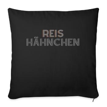 Protein Design - Sofakissenbezug 45 x 45 cm - Schwarz - Vorne
