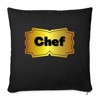 Boss - Sofa pillowcase 17,3'' x 17,3'' (45 x 45 cm) - black - Front
