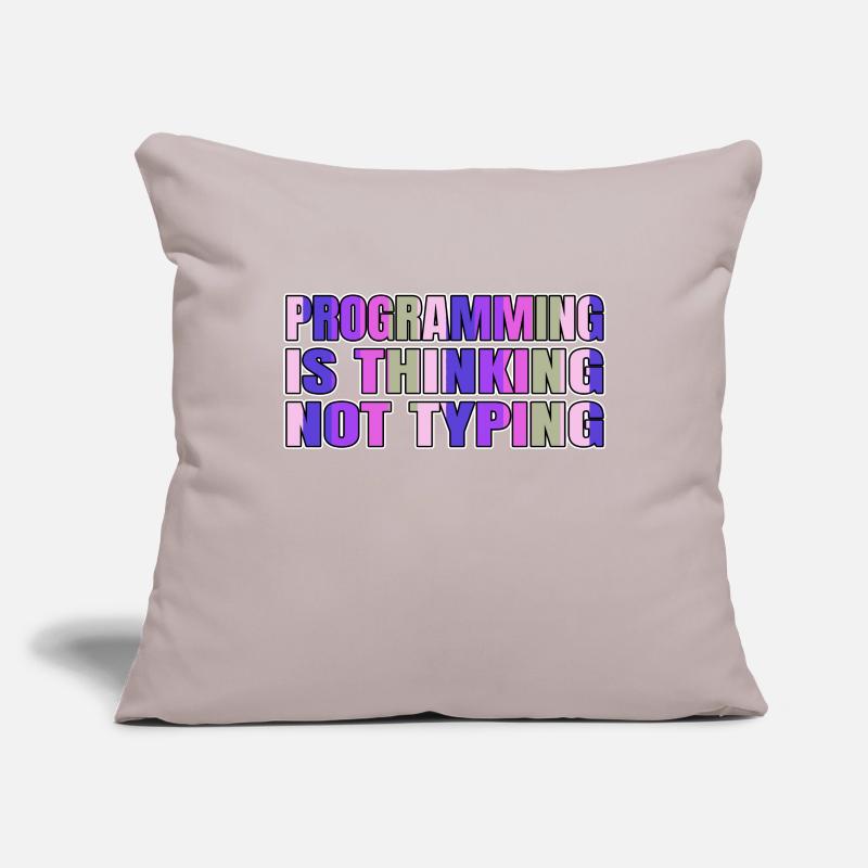 statement joke hacking computer funny quote Sofa pillowcase 17,3'' x 17,3'' (45 x 45 cm)