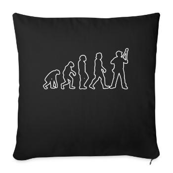 Garden Gardener Gift Hobby Gardener Orchard - Sofa pillowcase 17,3'' x 17,3'' (45 x 45 cm) - black - Front
