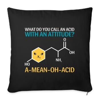 T-shirt Smart Mathematics de l’Université des Sciences - Housse de coussin décorative 45 x 45 cm - noir - Devant