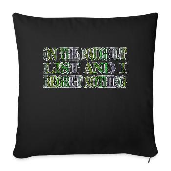 Dinosaurs Animal Dino Dinosaur Lover - Sofa pillowcase 17,3'' x 17,3'' (45 x 45 cm) - black - Front