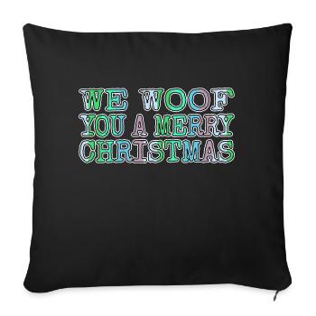 Beagle Owner Gift Beach Awesome under the Tree - Sofa pillowcase 17,3'' x 17,3'' (45 x 45 cm) - black - Front