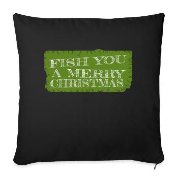 drôle citation dork dino présente idée maladroite - Housse de coussin décorative 45 x 45 cm - noir - Devant