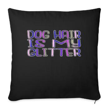 beagle love gift idea beagle dog gift present - Sofa pillowcase 17,3'' x 17,3'' (45 x 45 cm) - black - Front