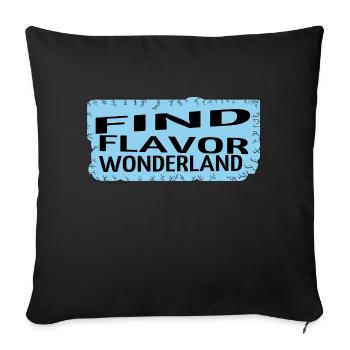 Gift Funny Research Adventure Joke Gift Idea - Sofa pillowcase 17,3'' x 17,3'' (45 x 45 cm) - black - Front