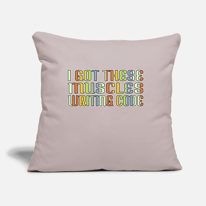 programming language birthday present computer Sofa pillowcase 17,3'' x 17,3'' (45 x 45 cm)