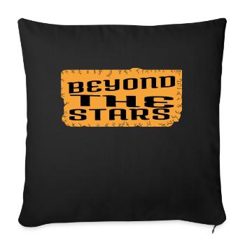 discovering tastes interstellar exploration - Sofa pillowcase 17,3'' x 17,3'' (45 x 45 cm) - black - Front