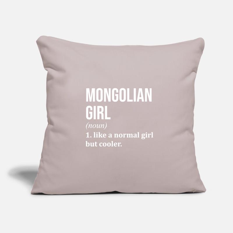 Mongolia Sofa pillowcase 17,3'' x 17,3'' (45 x 45 cm)