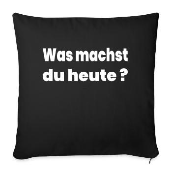 Party - Sofakissenbezug 45 x 45 cm - Schwarz - Vorne