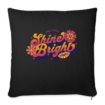 Old People Retirement Retired Proud Age - Sofa pillowcase 17,3'' x 17,3'' (45 x 45 cm) - black - Front