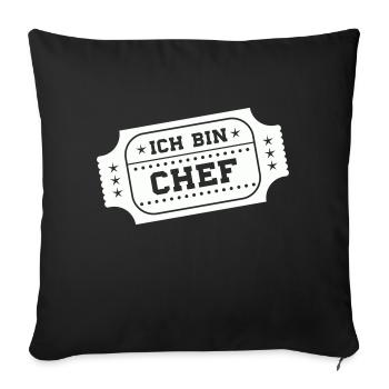 I'm the - Sofa pillowcase 17,3'' x 17,3'' (45 x 45 cm) - black - Front