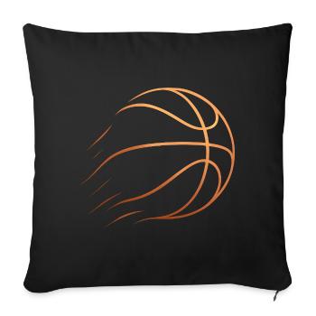 Basketball Basketball Player Gift Idea Baller Bball - Sofa pillowcase 17,3'' x 17,3'' (45 x 45 cm) - black - Front