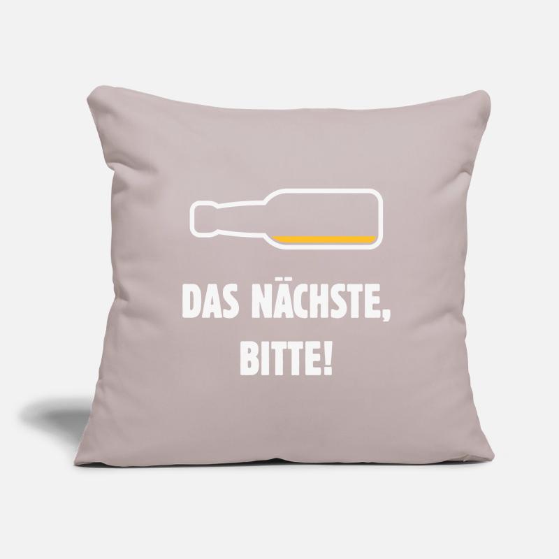 Das Nächste, Bitte! (Bier / Bierchen / NEG 2C) Sofakissenbezug 45 x 45 cm