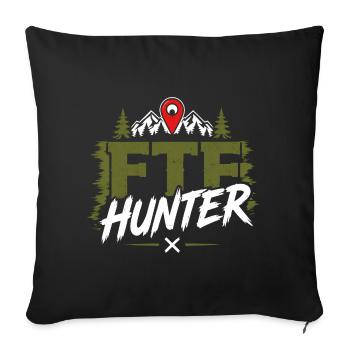 FTE Hunter Outdoors - Sofa pillowcase 17,3'' x 17,3'' (45 x 45 cm) - black - Front