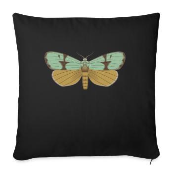 Schmetterling 115 - Sofakissenbezug 45 x 45 cm - Schwarz - Vorne