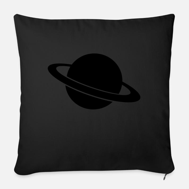 planeten - Sofakissenbezug 45 x 45 cm - Schwarz