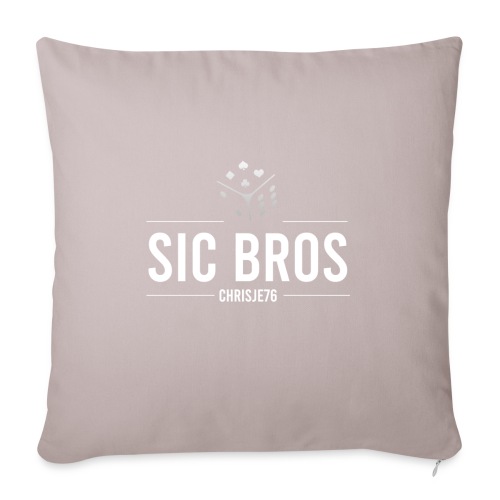 sicbros1 chrisje76 - Sofa pillowcase 17,3'' x 17,3'' (45 x 45 cm)