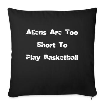 abduction spaceship alien kid baseball player - Sofakissenbezug 45 x 45 cm - Schwarz - Vorne