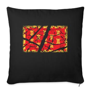 Greater Manchester VINTAGE - Sofa pillowcase 17,3'' x 17,3'' (45 x 45 cm) - black - Front