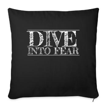 adventure activities cool gift idea - Sofakissenbezug 45 x 45 cm - Schwarz - Vorne