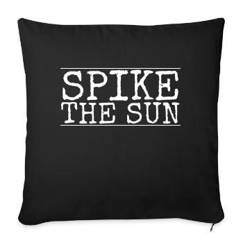 gift birthday present idea beach volleyball gear - Sofakissenbezug 45 x 45 cm - Schwarz - Vorne