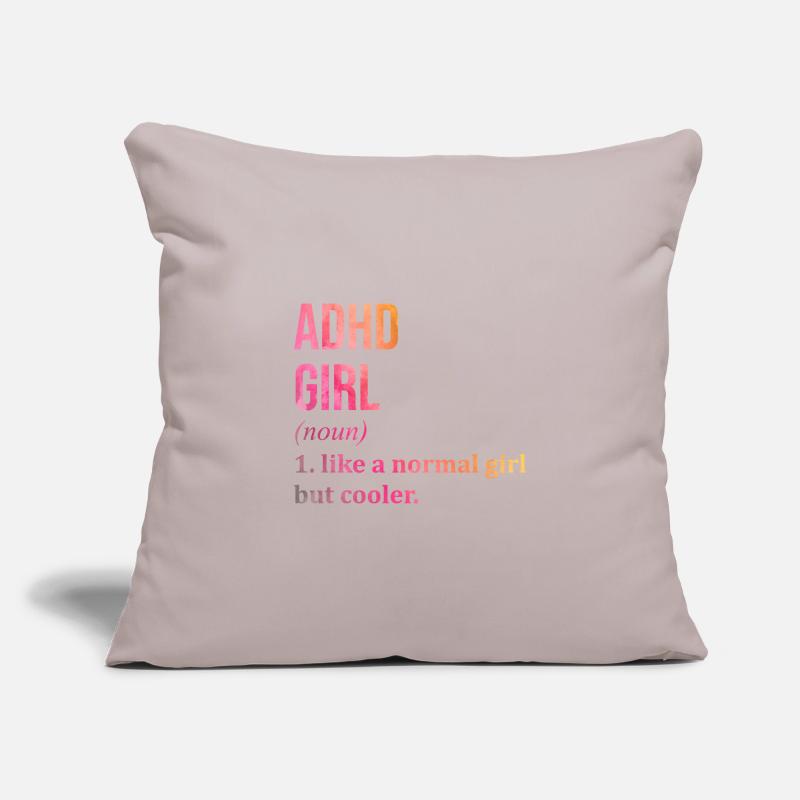 ADHD Sofa pillowcase 17,3'' x 17,3'' (45 x 45 cm)