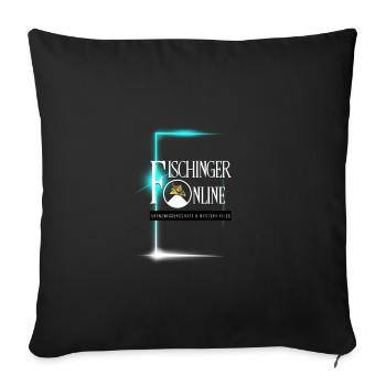Fischinger Online Grenzwissenschaft - Sofakissenbezug 45 x 45 cm - Schwarz - Vorne