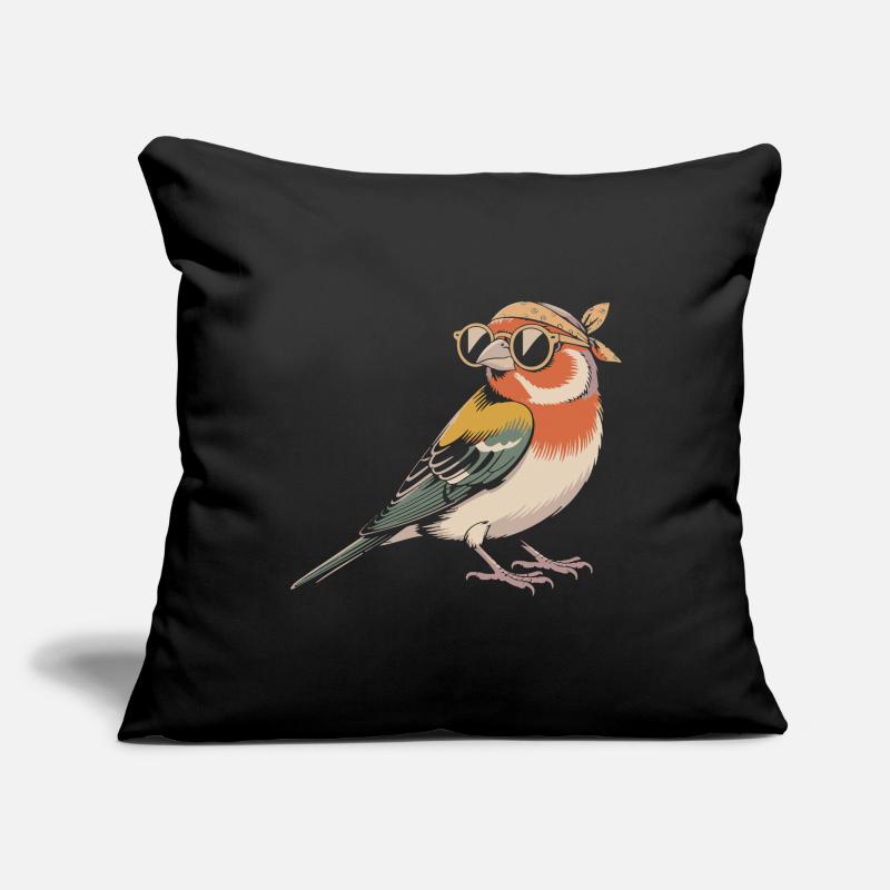 Finches Sofa pillowcase 17,3'' x 17,3'' (45 x 45 cm)