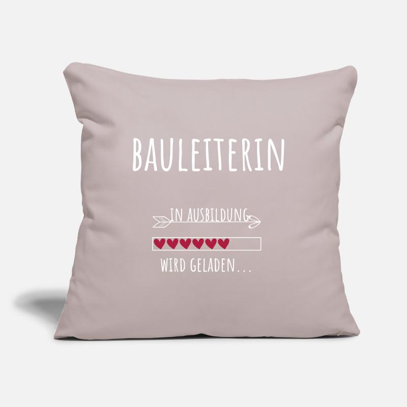 Civil Engineering Student Training Construction Manager Sofa pillowcase 17,3'' x 17,3'' (45 x 45 cm)