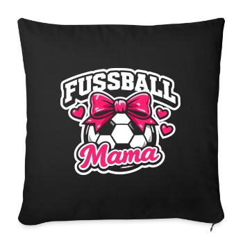 Soccer Mom Proud Mom Gift - Sofa pillowcase 17,3'' x 17,3'' (45 x 45 cm) - black - Front