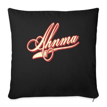 ahnma digga diggah hip hop old school rap strasse - Sofakissenbezug 45 x 45 cm - Schwarz - Vorne