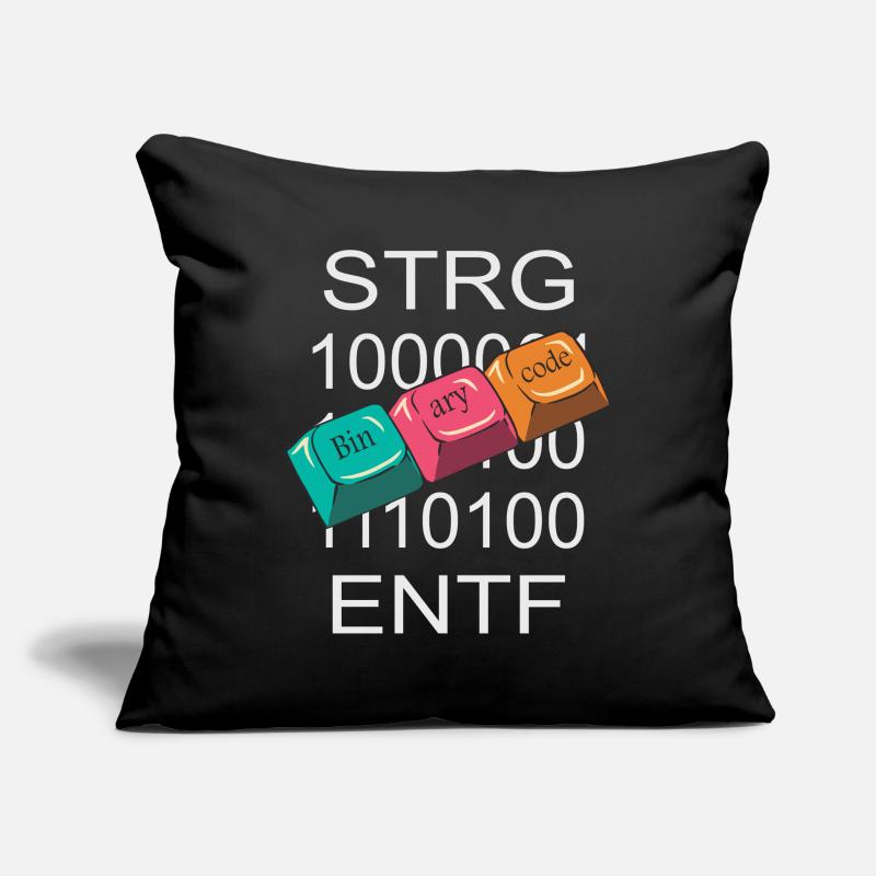 Nerd de l’informatique Housse de coussin décorative 45 x 45 cm