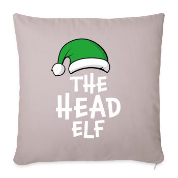 Le chef elfe - Housse de coussin décorative 45 x 45 cm - taupe clair - Devant