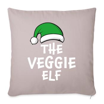 The Veggie Elf - Sofa pillowcase 17,3'' x 17,3'' (45 x 45 cm) - light taupe - Front