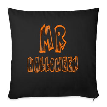 Mr. Halloween - Sofakissenbezug 45 x 45 cm - Schwarz - Vorne