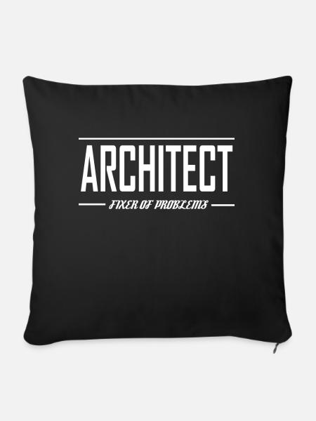 I'm An Architect Vintage-Architekturstudenten - Sofakissenbezug 45 x 45 cm - Schwarz