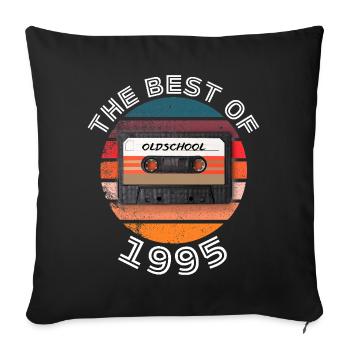 The best of 1995 - Sofa pillowcase 17,3'' x 17,3'' (45 x 45 cm) - black - Front