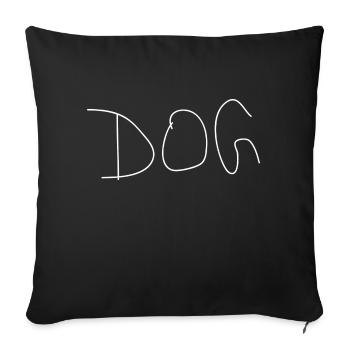 Game Gaming PC - Sofa pillowcase 17,3'' x 17,3'' (45 x 45 cm) - black - Front